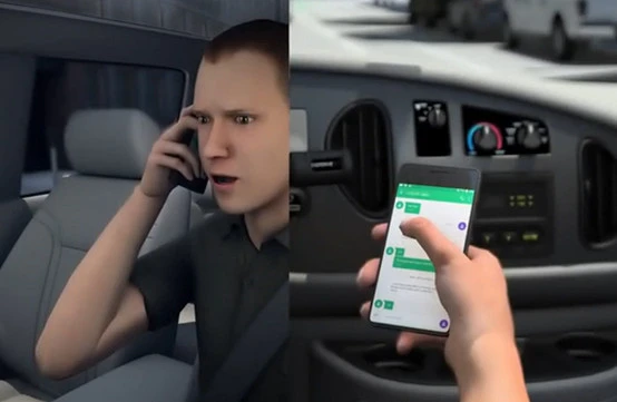 eSystem's Dangers of Distracted Driving training course